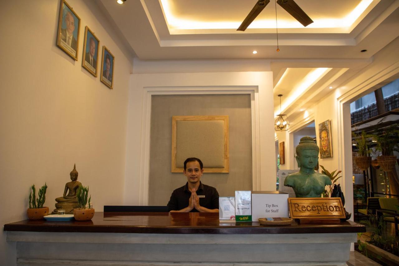 Hôtel Boutique Indochine D'Angkor à Siem Reap Extérieur photo